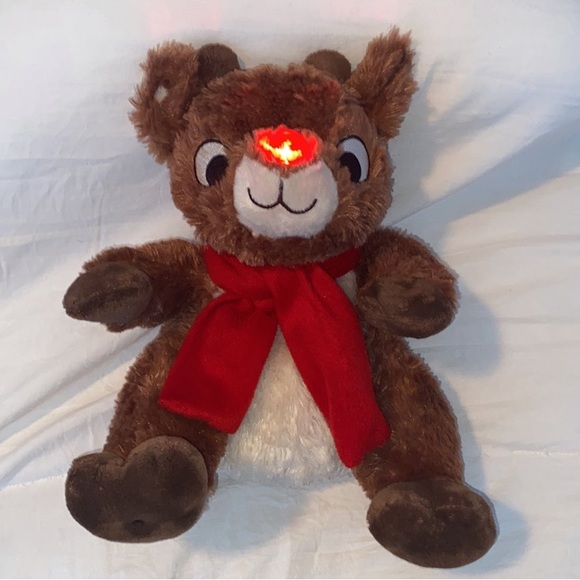 Rudolph The Red Nosed Reindeer Plush - Picture 1 of 6
